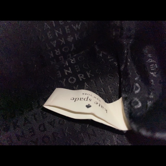 Kate Spade Black and Tan leather Purse Parker Street Collection - Picture 15 of 16